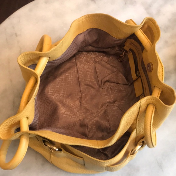 Cole Haan Summer Leather Satchel - Picture 4 of 6